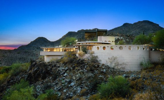 Circular-Frank-Lloyd-Wright-Lair-For-Sale-in-Arizona-Deanna-Peters-Circular-Sun-House-1