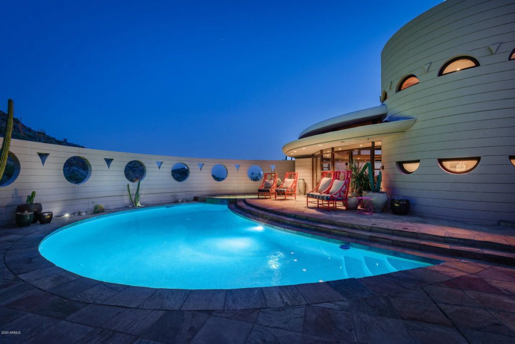 Circular-Frank-Lloyd-Wright-Lair-For-Sale-in-Arizona-Deanna-Peters-Circular-Sun-House-4 lrg