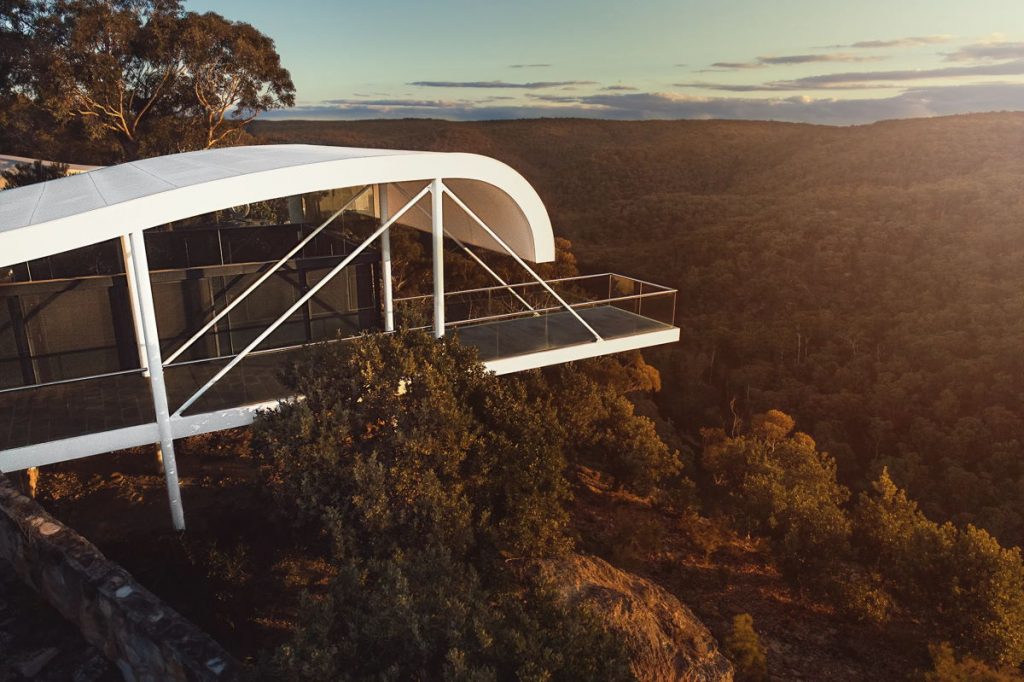 Sculptural Australian Lair Could Be Your Next Vacation Rental 1