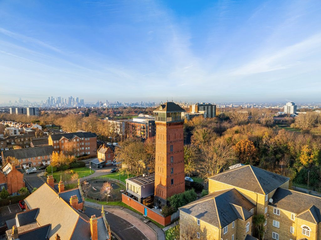 Victorian Water Tower - 7 Storey Lair for Sale in London 1