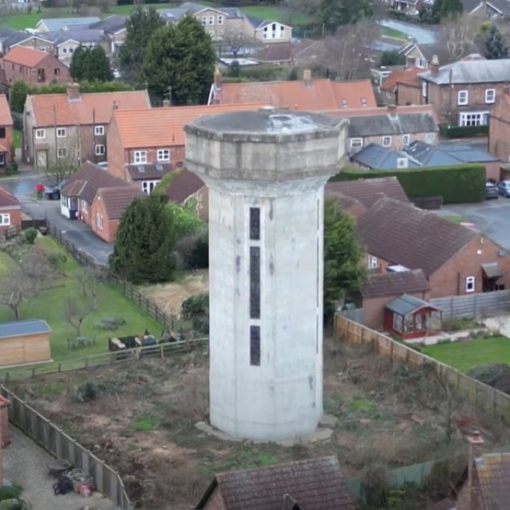 A Concrete Lair - Water Tower For Sale in England 1
