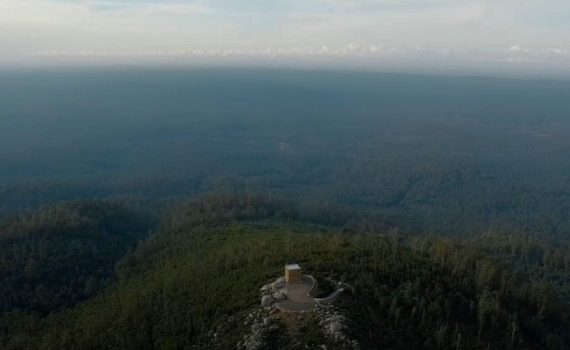Mountaintop Lair Rental in Tasmania Australia 1