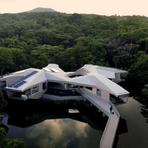 Tropical Futuristic Lair Rental 2