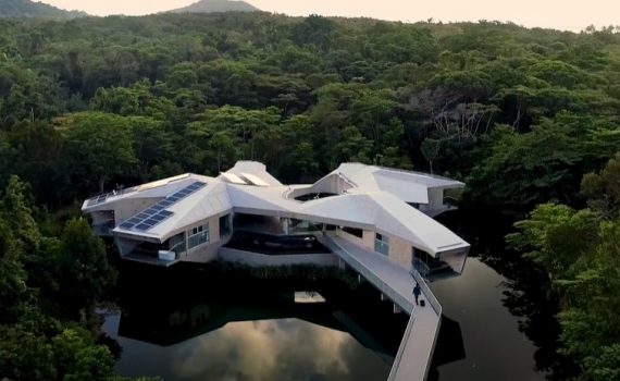 Tropical Futuristic Lair Rental 2